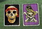 Vtg Skull Horror Prism Stickers Lot Of 9 Deadstock Vending Machine Selectron 90s