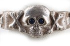 Ring Ww1 Skull Bones Ww2 Gothic Death Head Wwi Goth Wwii Size 14 5 Horror Army