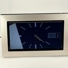 Giinii Digital Photo Frame Gn-801w 8  Lcd Clock Calendar 2gb Silver Black
