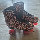 Roller Skates  Impala  Red Wheels And Cheetah Print