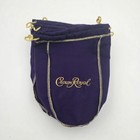 Lot Of 10 Crown Royal 9  Purple Drawstring Bags Medium Size