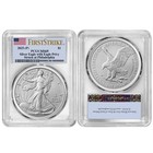 Presale - 2025  p   1 American Silver Eagle First Eagle Privy Pcgs Ms69 Fs Fl   