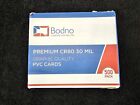  qty 500  Bodno Premium Cr80 30 Mil Graphic Quality Pvc Cards White