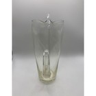 Vintage Clear Glass Martini Pitcher With Glass Stirring Rod Cocktail Mixer