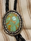 Joseph And Matilda Bolo Tie  Made With Turquoise And Sterling Silver