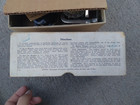 Vintage Bates Numbering Machine Wheel 5 Style 1940s With Box   Tools
