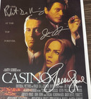Casino Movie Poster 11x17 Signed   Authenticated With Coa