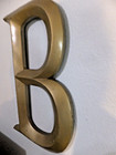 Large 18  Antique Wooden Gold Gilt Paint Storefront Advertising Sign Letter  b 