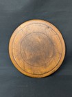 Gorgeous Patina  11  Antique Round Bread Cutting Board Hand-turned Primitive