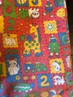 Vintage 70s Healthtex Baby Pants With Colorful Pattern Animals Clowns 24mo