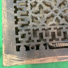 Square Victorian 1890   s  Cast Iron Grate Heating Vent Register 11 75    X 9 75   
