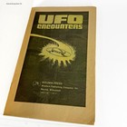 Ufo Encounters Golden Press Vintage 1975 Paperback Book Flying Saucers True