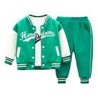 Toddler Boys 3pcs Clothes Outfits Girls Kids Sport Jacket Tracksuit Sweatsuit 