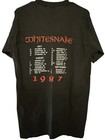 Vintage Original 1987 Whitesnake Tour Concert T-shirt   David Coverdale   Sz Xl