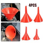 4 Plastic Funnel Set Auto Home Kitchen Garden Engine Oil Water Tool 2  3  4  5 