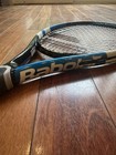 Babolat Drive Max 110 Tennis Racquet  Black blue  Size  4 1 4