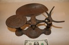 Vintage Fairbanks Cast Iron Balance Scale Countertop Store