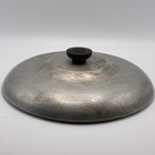 Vintage Wagner Ware Aluminum Replacement Pot Pan Lid Silver 11 Inch Black Knob