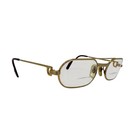 Cartier Gp Trinity Eyeglasses Frame Gold 53 20 130 With Case Vintage Made France