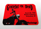 Grateful Dead Backstage Pass Motorcycle Harley Davidson Nassau 3 28 85 3 28 1985