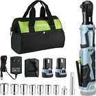 Workpro 3 8 Cordless Electric Ratchet Wrench Kit 40ft-lbs Standard extended Head