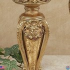 Touch Of Class Angelique Vintage Candleholders - Set Of 3 Aged Gold Victorian