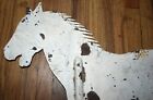 Antique Primitive Folk Art Running Horse Farm Directional Weathervane - Awesome