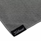 New Titleist Golf Players Microfiber Towel - Grey