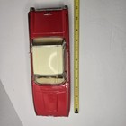 Vintage Tin Toy Cars Lot Of 2 Mf-333    Convertible  1950s    Red Coupe   1960s 