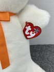 Ty Beanie Buddies Spooky The Ghost Halloween Plush 12  Stuffed Buddy