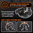15 Ft  5 Amp Variable Speed Drywall Sander With Dust Hose