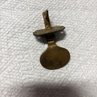 Antique Ont Clark s Spool Cabinet Drawer Pull - Original Vintage Hardware