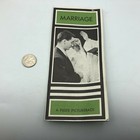 1958 Marriage Illustrated Pamphlet Booklet Brochure A Fides Pictureback Vintage