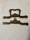 Antique Victorian Brass Or Bronze Tapestry Hanger Holder Top   Bottom