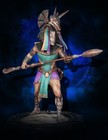 1 4 Scale Stargate Anubis Polystone Movie Prop Replica Statue Limited Edition