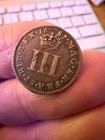 1687 Charles Ii Silver Threepence Crowned Iii Great Britain Coin