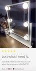 Impressions Vanity Hollywood Tri-tone Makeup Mirror With 6 Led Bulbs - White