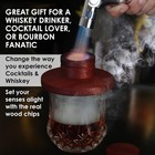 Whiskey  Cocktail  And Old Fashioned Smoker Kit With Torch     Includes 8 Unique 