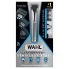 Wahl Lithium Ion All In One Stainless Steel Cordless Electric Beard Trimmer
