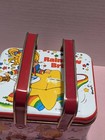 Vintage 1983 Rainbow Brite Metal Tin Lunch Basket W  Handles - Cheinco Hallmark