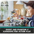 Lego Star Wars Ahsoka Ghost And Phantom Ii Spaceship 75357  New  Sealed  Us