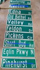 Street Name 30 Inch Signs Signs Pick One  Approximately 30 Inch In Length