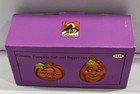 Anthropomorphic Pumpkin Shakers Halloween Thanksgiving Fall Salt   Pepper