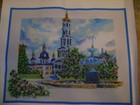 Diy Bead Embroidery Needlepoint Kit  st  Basil S Cathedral  Stitching Handmade 