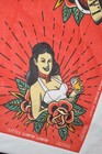 American Traditional Flash Scarf Bandana Lagunitas Ale Bombshell Tattoo Comp