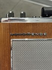 Vtg Nordmende Globetraveler Jr  German Multi-band Transistor Radio Orange Rare  