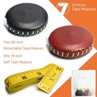 3 Pack Retractable Dual-sided Sewing Tape Measure  79  2m   60  1 5m