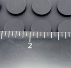Stick On Rubber Bumper Feet 1 8  Thick Pads X 7 16  Wide Sheet Of 128