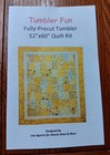 Quilt Kit Fully Precut -tumbler Fun - Fall Color Fabrics - Plus Borders binding