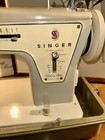 Vintage Singer Fashion Mate Sewing Machine Model 237 W  Pedal   Case Works Video